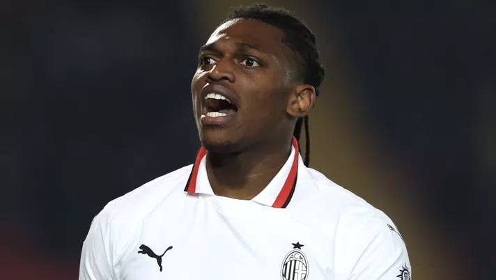 Rafael Leao AC Milan Lecce-Milan 2-3 Serie A 2024-2025