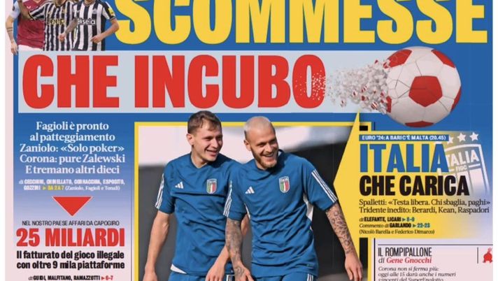 IL NAPOLI SUI MEDIA – Le prime pagine dei giornali di oggi 14 ottobre 2023 - immagine 1