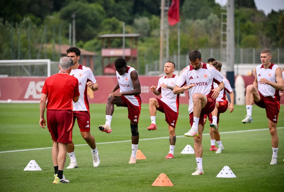 Trigoria, la ripresa degli allenamenti in vista del Milan – FOTO GALLERY- immagine 1