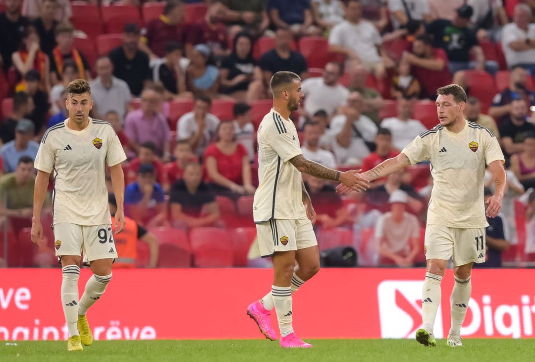 Amichevole, Partizani-Roma 1-2 – FOTO GALLERY - immagine 29