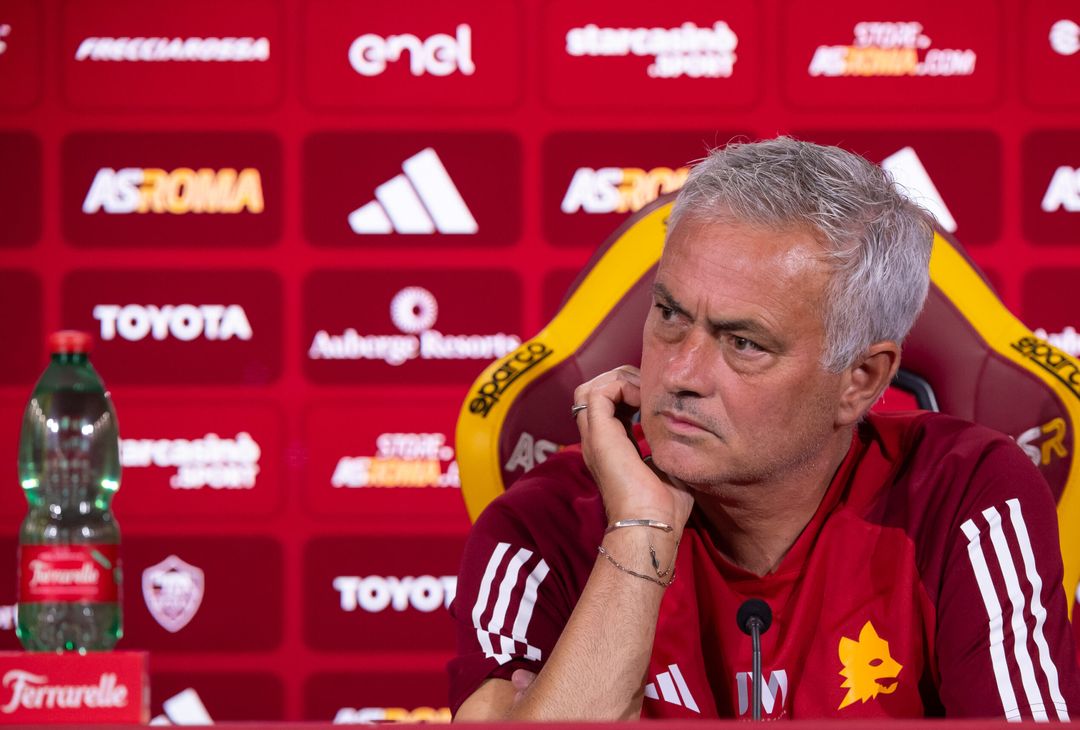 La conferenza stampa di Mourinho alla vigilia della Salernitana – FOTO GALLERY - immagine 6