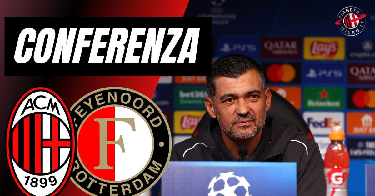 Milan Feyenoord, Conceicao in conferenza: “E’ un fallimento, siamo arrabbiati!”