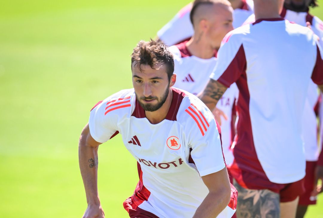 Trigoria, rifinitura in vista del Genoa – FOTO GALLERY - immagine 8