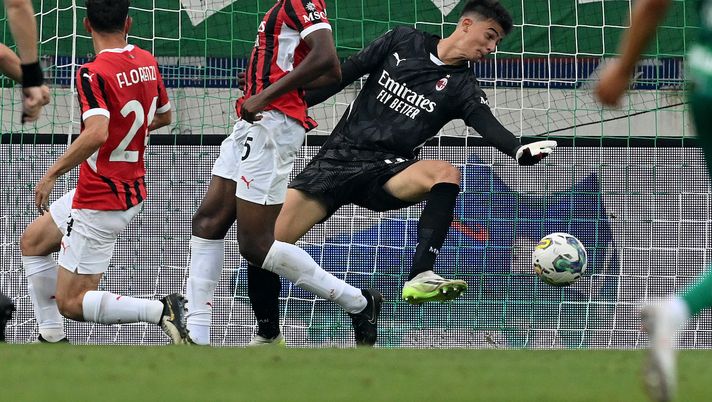 Lorenzo Torriani AC Milan amichevole Rapid Vienna-Milan 1-1
