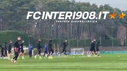 VIDEO FCIN1908 / Inter-Arsenal: inizia l’allenamento dei nerazzurri alla Pinetina