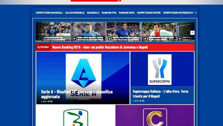 Su Numericalcio.it tutte le statistiche del calcio che… “conta” - immagine 1