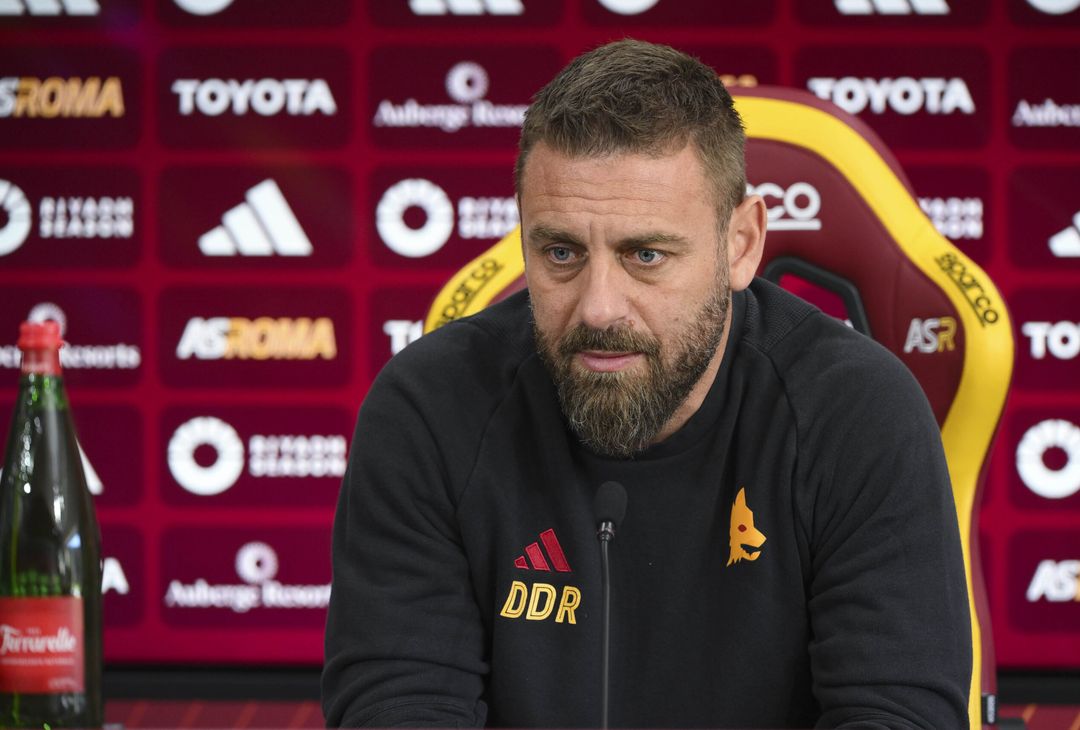 Roma-Bologna, la conferenza stampa di De Rossi – FOTO GALLERY - immagine 4