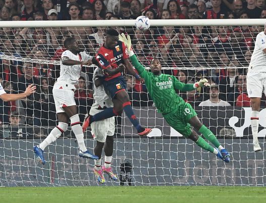 Serie A, col Genoa super Maignan con rosso finale e gol che fa discutere: Milan primo- immagine 2
