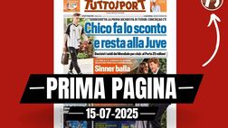 Prima pagina Tuttosport: “Modric esalta il Milan: ‘Che grandi sfide!'”