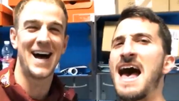 Video – Siparietto divertente tra Hart e Valdifiori: i calciatori cantano