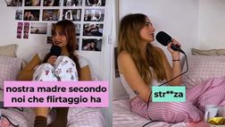 Le figlie di Caressa scatenate nel podcast: “Come flirta nostra madre? Una str***a totale”