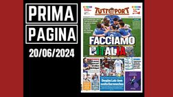 Prima pagina Tuttosport: Europei 2024, facciamo l’Italia