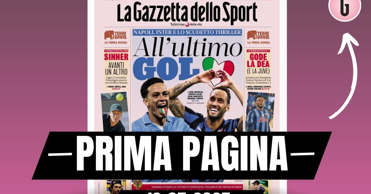 Prima pagina Gazzetta dello Sport: “Milan Bologna è più di una coppa” Prima pagina Gazzetta dello Sport: “Milan Bologna è più di una coppa”