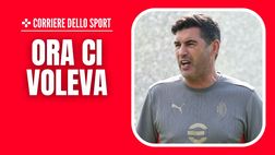 Il Milan di Fonseca non ingrana e il tecnico ha preso una decisione