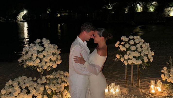 Pavard sposa Kleofina Pnishi: nozze da sogno nella Costiera Amalfitana per il nerazzurro - immagine 1