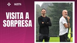 Milan, Ibrahimovic fa visita a Milanello: scintilla per la Champions?