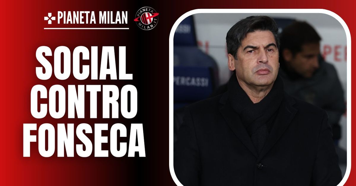 Milan, i tifosi stroncano Fonseca: “Mediocre. Vergogna. Non è a livello di Pioli”