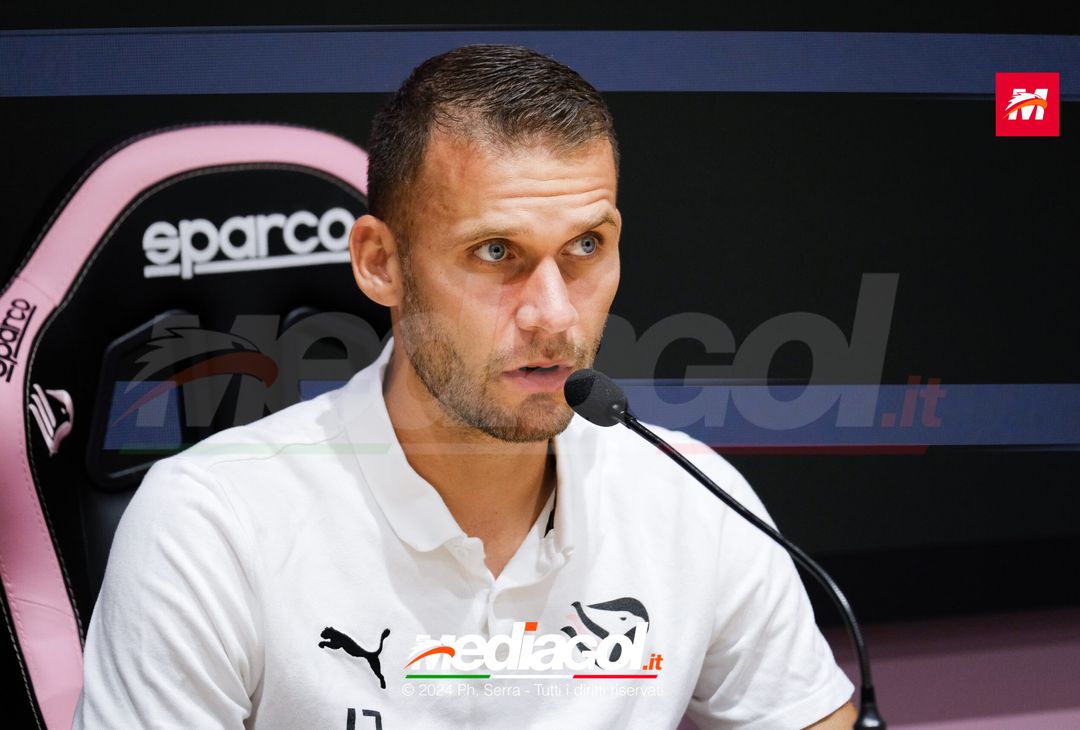 FOTO PALERMO, la presentazione di Alexis Blin in conferenza stampa (Gallery) - immagine 16