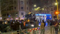 VIDEO FCIN1908 / Fiorentina-Inter, l’arrivo del pullman nerazzurro al Franchi