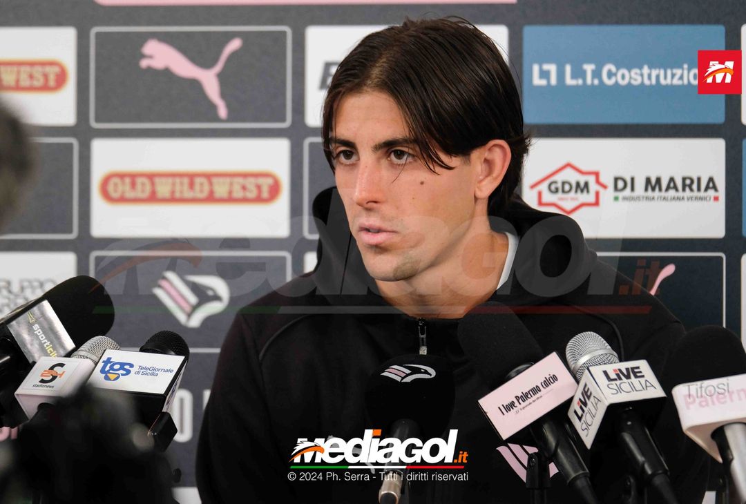 FOTO PALERMO, Filippo Ranocchia in conferenza stampa (Gallery) - immagine 10