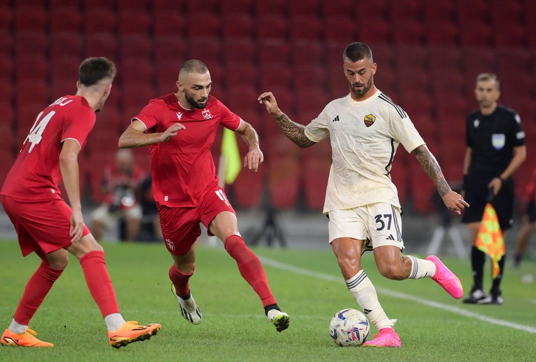 Amichevole, Partizani-Roma 1-2 – FOTO GALLERY - immagine 33