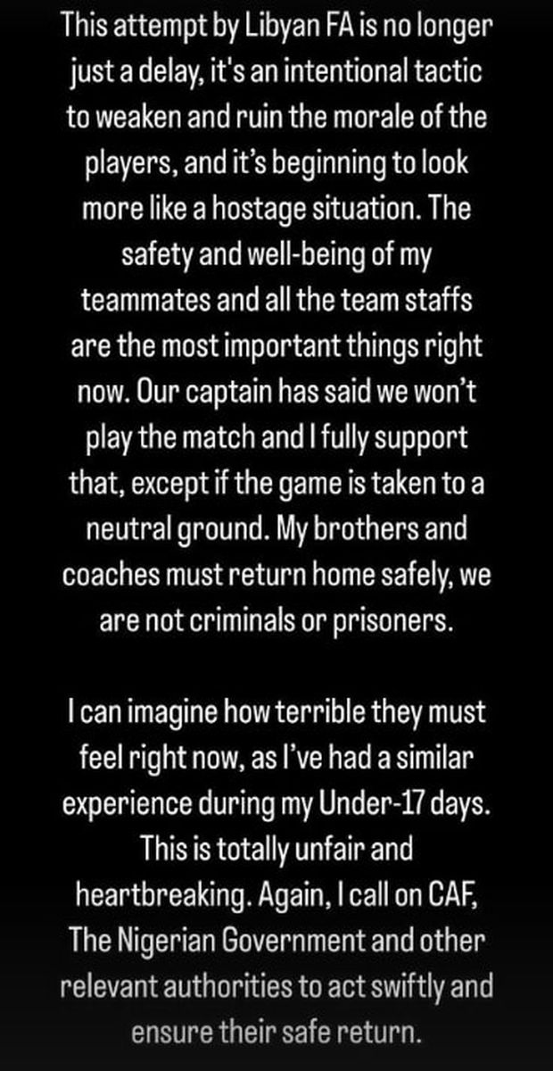 Nigeria, Osimhen accusa la Libia