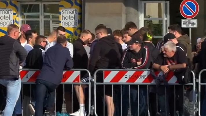 VIDEO Union Berlino, raduno dei tifosi alla Stazione Marittima: il motivo - immagine 1