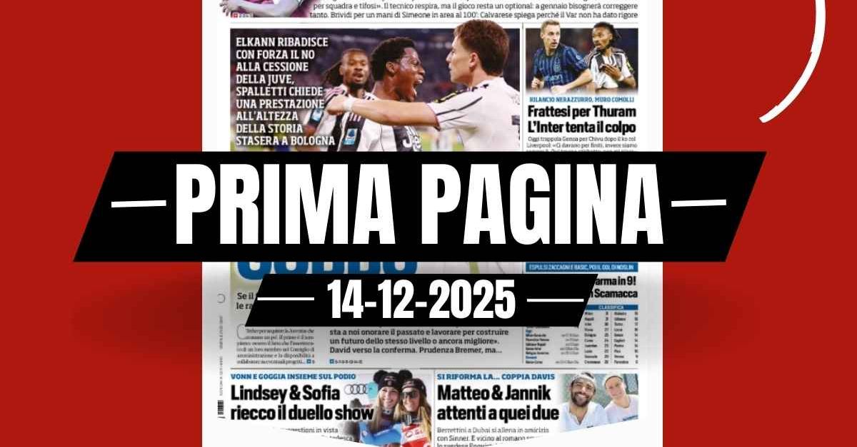 prima pagina tuttosport milan napoli testa a testa con vista riad da Pianetamilan.it prima pagina tuttosport milan napoli testa a testa con vista riad