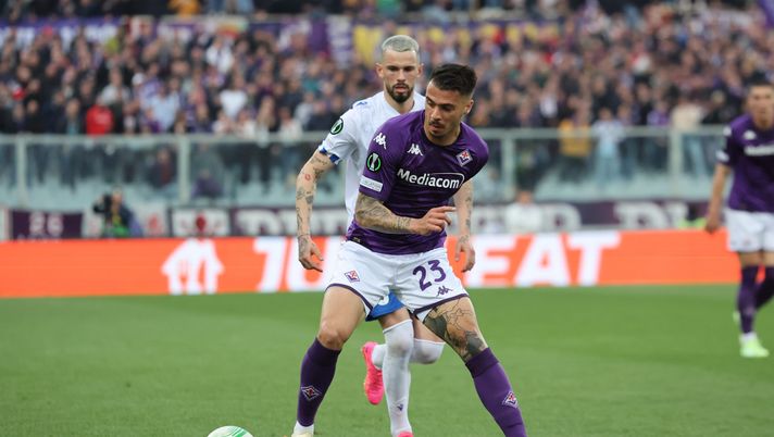 GERMOGLI PH: 20 APRILE 2023 FIRENZE STADIO ARTEMIO FRANCHI CONFERENCE LEAGUE FIORENTINA VS LECH POZNAN NELLA FOTO VENUTI Venuti