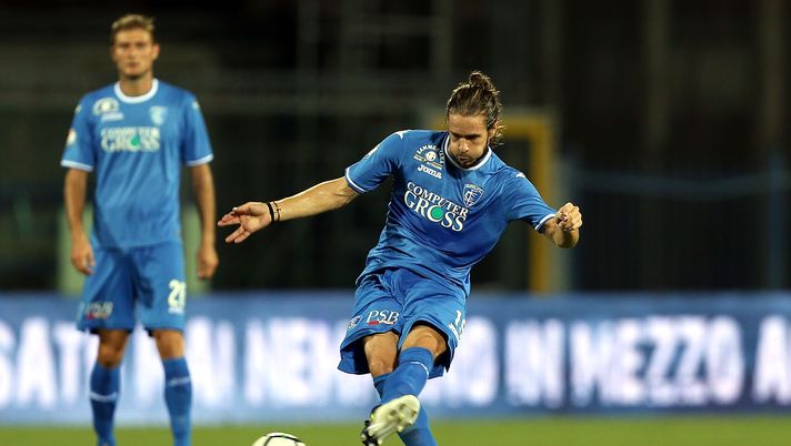 EMPOLI, ITALY - AUGUST 05: Michele Castagnetti of Empoli Fc in action during the TIM Cup match between Empoli FC and Renate at Stadio Carlo Castellani on August 5, 2017 in Empoli, Italy. (Photo by Gabriele Maltinti/Getty Images)  Cremonese, Castagnetti: “Promozione? Parma e Venezia qualcosa in più. Reggiana…” - immagine 1