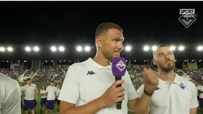 Dzeko: “Primi giorni a Firenze molto belli. Contento di essere tornato in Italia” - immagine 1