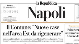 PRIMA PAGINA LA REPUBBLICA NAPOLI OGGI: “Napoli d’Arabia ha già guadagnato 5 mln”