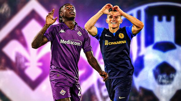 Fiorentina Celje grafica