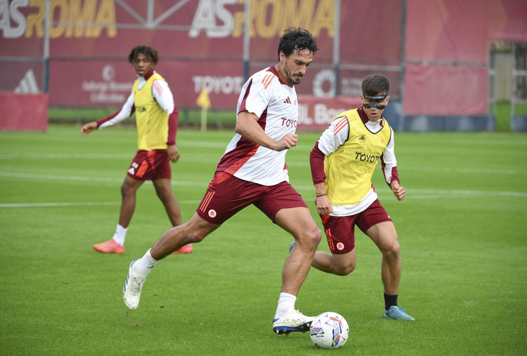 Roma, l’allenamento a due giorni dalla Fiorentina – FOTO GALLERY - immagine 15