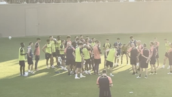 VIDEO VN – Terminata la partitella. Stefano Pioli a colloquio con i giocatori