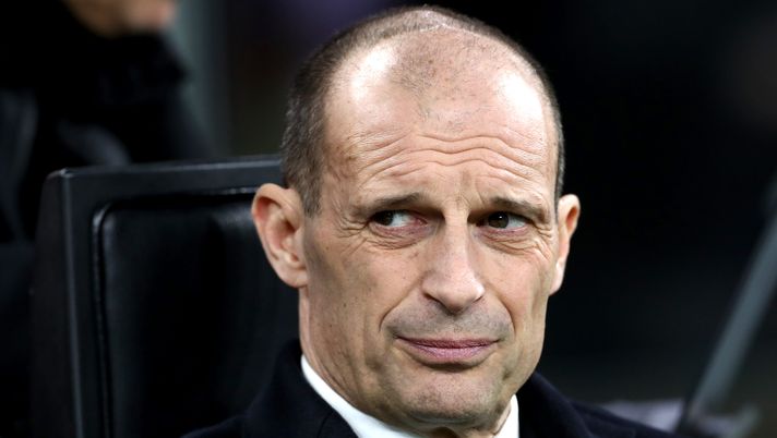 MILAN, ITALY - FEBRUARY 18: Massimiliano Allegri, Head Coach of AC Milan, looks on prior to the Serie A match between AC Milan and Como 1907 at Giuseppe Meazza Stadium on February 18, 2026 in Milan, Italy. (Photo by Marco Luzzani/Getty Images) Allegri pre Milan-Torino: “Toro squadra che concede poco in difesa” - immagine 1