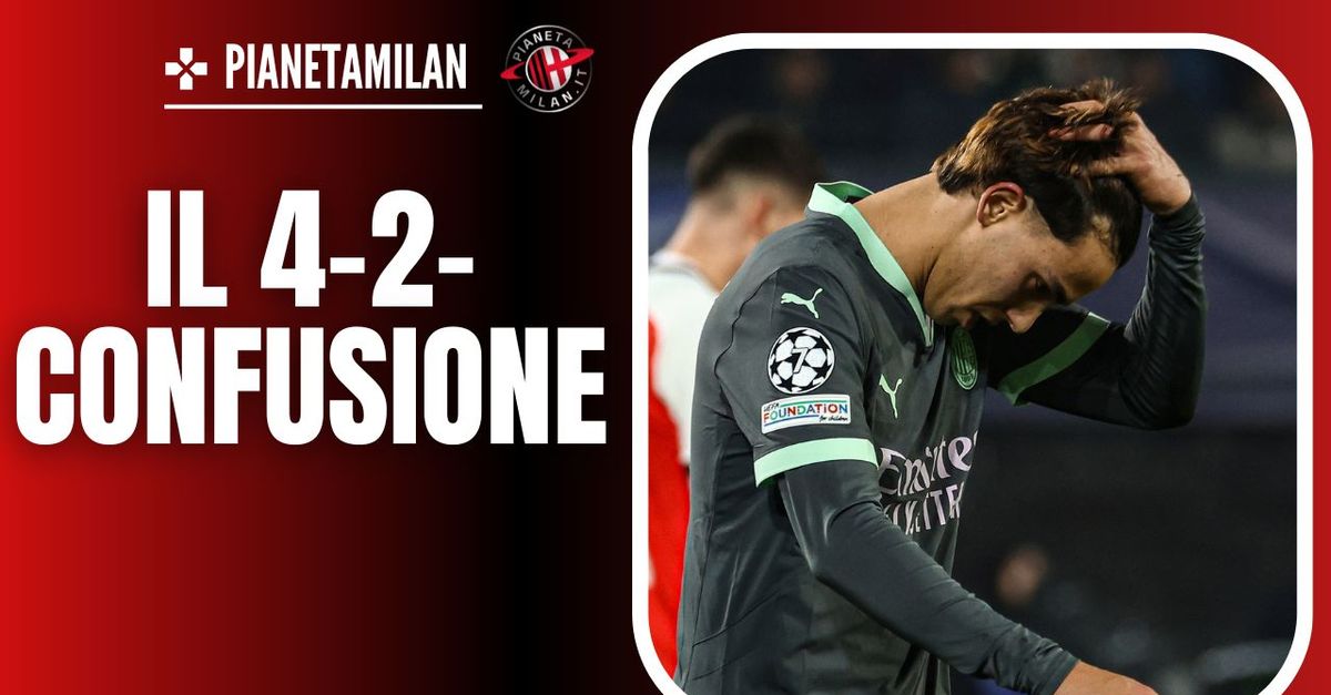 Milan, 4 2 confusione. Ecco tutto ciò che non ha funzionato col Feyenoord