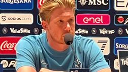De Bruyne su Mertens e Lukaku: “Li ho sentiti, ma la decisione è stata mia”