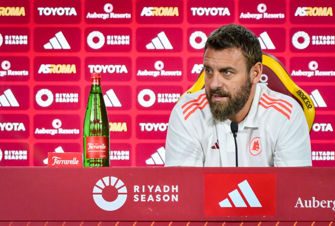 De Rossi in conferenza stampa alla vigilia del Genoa – FOTO GALLERY - immagine 6