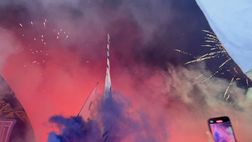 125 LAZIO | Scocca la mezzanotte, tanti auguri Lazio! La festa a piazza della Libertà