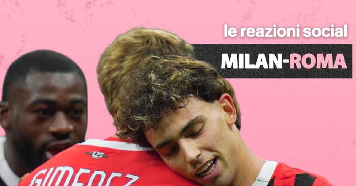 Milan Roma, delirio social dei tifosi per Giménez e Joao Felix | VIDEO