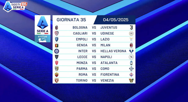 Ecco il calendario della nuova Serie A 2024-25, dalla 1a alla 38a: quando i derby e Juve-Napoli- immagine 36