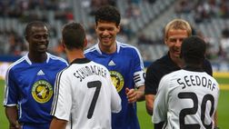 20 anni dopo all’Arena: Clarence Seedorf ritrova Ballack