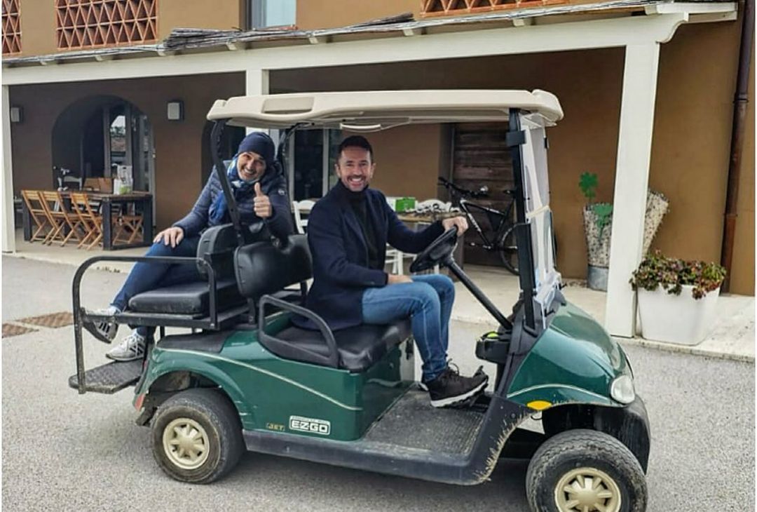 GALLERY Scanzi e Bartoletti fanno visita a Spalletti: le foto nella tenuta del mister - immagine 9