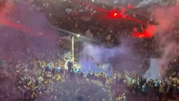 Scudetto al Napoli: gioia in Piazza del Plebiscito al gol di Lukaku | VIDEO