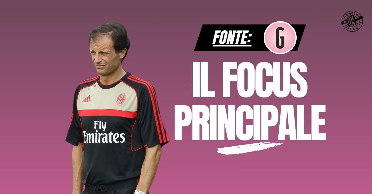 Milan, Allegri: su cosa si lavorerà? Ecco il focus principale