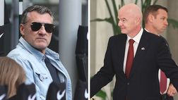 Infantino a Vieri: “Sei stato fenomenale, lo sanno tutti. Ma sei un amico, un privilegio”