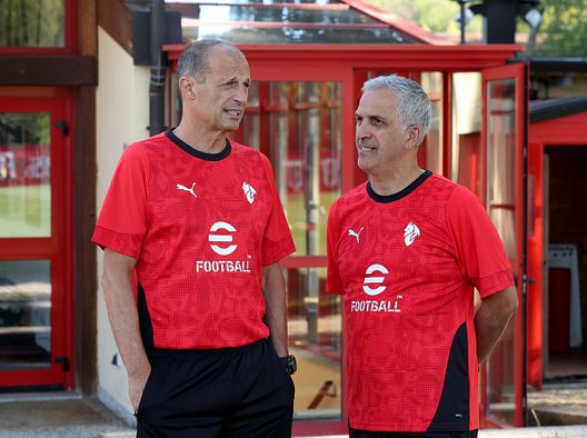 (Photo by Claudio Villa/AC Milan via Getty Images) Milanello staff