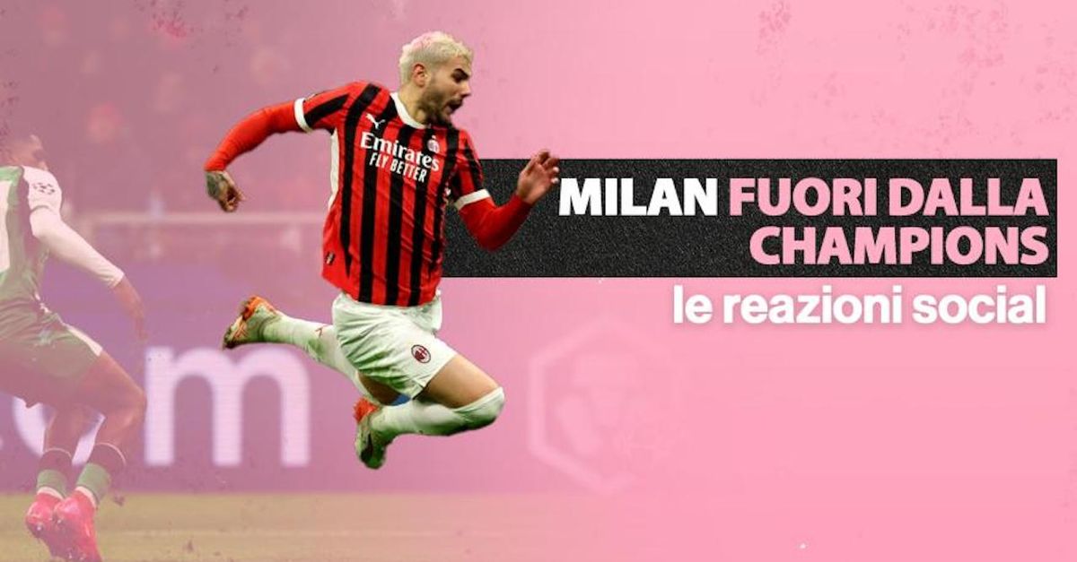 Milan fuori dalla Champions: sui social tutti contro Theo Hernández | VIDEO