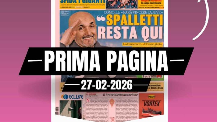 Prima pagina Gazzetta dello Sport: 'Il pressing del Milan per avere il si di Modric'
